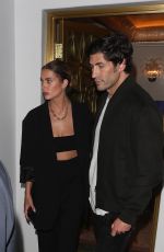 ASHLEY BENSON and Brandon Davis Arrives at Lalo Tequila Emmy Afterparty in West Hollywood 09/16/2024