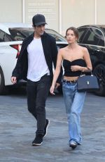 ASHLEY BENSON and Brandon Davis Out in West Hollywood 09/02/2024