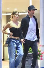 ASHLEY BENSON and Brandon Davis Out in West Hollywood 09/02/2024