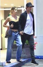 ASHLEY BENSON and Brandon Davis Out in West Hollywood 09/02/2024