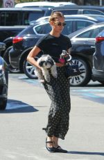 ASHLEY BENSON and Brandon Davis Out with Their Dog in Studio City 09/16/2024