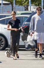 ASHLEY BENSON and Brandon Davis Out with Their Dog in Studio City 09/16/2024