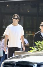 ASHLEY BENSON asnd Brandon Davis Shopping at HomeGoods in Studio City 09/13/2024