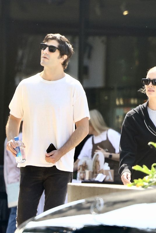 ASHLEY BENSON asnd Brandon Davis Shopping at HomeGoods in Studio City 09/13/2024