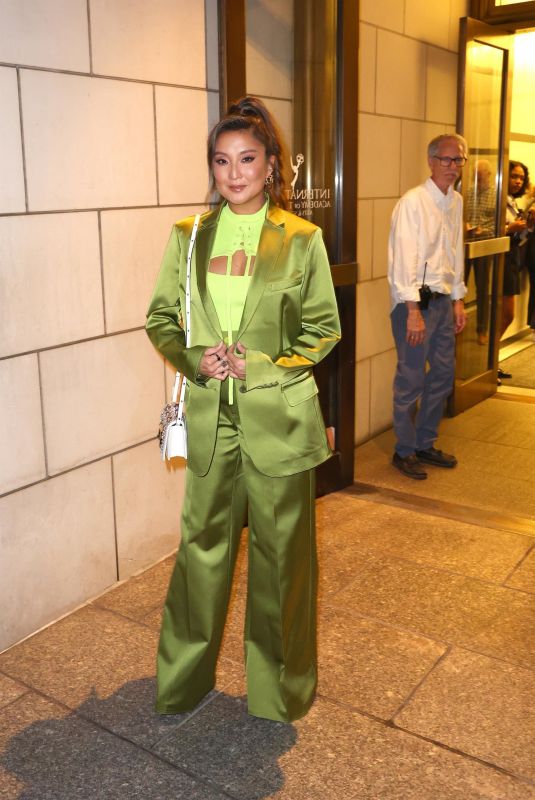 ASHLEY PARK Arrives at Emily in Paris Screening at Palsy Center in New York 09/17/2024