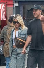 ASHLEY ROBERTS and George Rollinson Out in London 09/06/2024