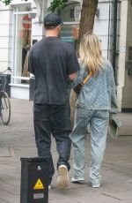 ASHLEY ROBERTS and George Rollinson Out in London 09/06/2024