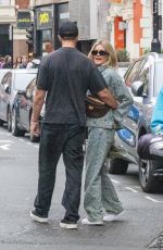 ASHLEY ROBERTS and George Rollinson Out in London 09/06/2024