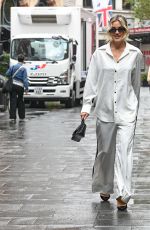 ASHLEY ROBERTS Arrives at Global Radio in London 09/23/2024