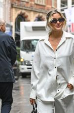 ASHLEY ROBERTS Arrives at Global Radio in London 09/23/2024
