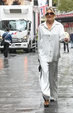 ASHLEY ROBERTS Arrives at Global Radio in London 09/23/2024