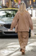 ASHLEY ROBERTS Arrives at Heart Breakfast Show in London 09/11/2024