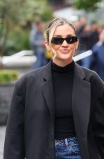 ASHLEY ROBERTS Arrives at Heart Radio in London 09/27/2024