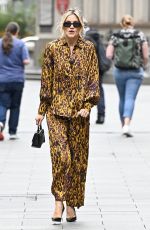 ASHLEY ROBERTS Leaves Heart Breakfast Show in London 09/09/2024