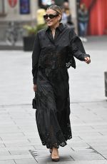ASHLEY ROBERTS Leaves Heart Radio in London 09/10/2024