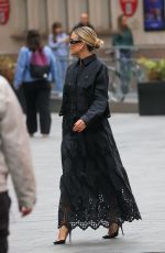 ASHLEY ROBERTS Leaves Heart Radio in London 09/10/2024