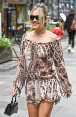 ASHLEY ROBERTS Out and About in London 09/02/2024