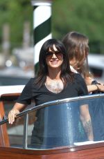 ASIA ARGENTO Arrives at Hotel Excelsior at 81st Venice International Film Festival 09/02/2024