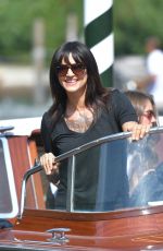 ASIA ARGENTO Arrives at Hotel Excelsior at 81st Venice International Film Festival 09/02/2024