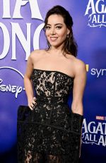 AUBREY PLAZA at Special Launch Event for Agatha All Along in Los Angeles 09/16/2024