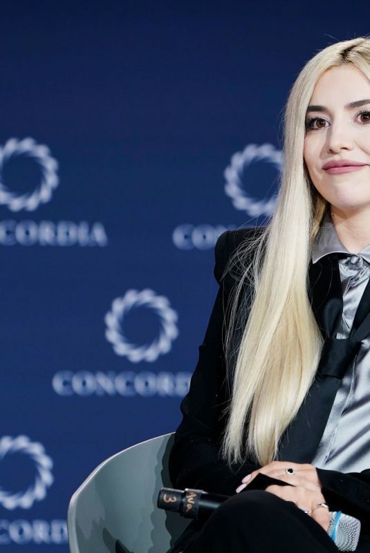 AVA MAX Speaks at 2024 Concordia Annual Summit in New York 09/23/2024