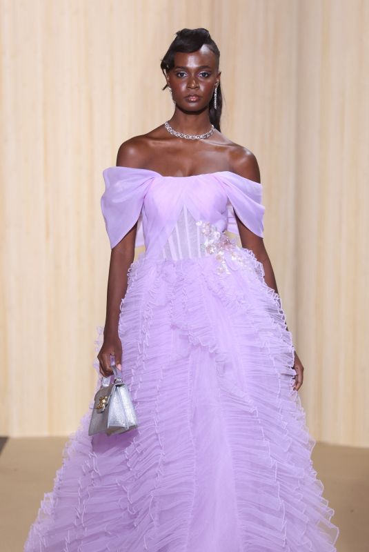 AXELLE RENE at Christophe Guillarme Runway Show at Paris Fashion Week 09/25/2024