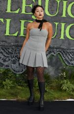 AYAME P at Beetlejuice Beetlejuice Premiere at Cineworld Leicester Square in London 08/29/2024