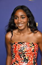 AYO EDEBIRI at 76th Emmy Awards at Peacock Theatre in Los Angeles 09/15/2024