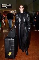 BARBARA PALVIN Arrives in Paris 09/22/2024