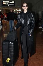 BARBARA PALVIN Arrives in Paris 09/22/2024