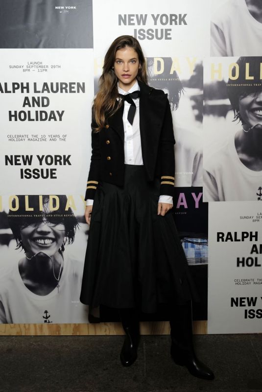 BARBARA PALVIN at Ralph Lauren and Holiday Magazine New York Issue Cocktail Party in Paris 09/29/2024