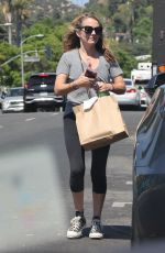 BECKI NEWTON Out Grabbing Food in Los Feliz 09/10/2024