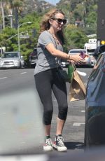 BECKI NEWTON Out Grabbing Food in Los Feliz 09/10/2024