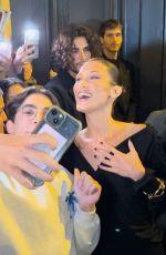 BELLA HADID Arrives at YSL After-party in Paris 09/24/2024