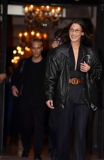 BELLA HADID Heading to an PFW Event in Paris 09/24/2024
