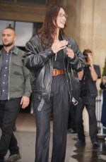BELLA HADID Heading to an PFW Event in Paris 09/24/2024