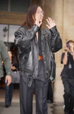 BELLA HADID Heading to an PFW Event in Paris 09/24/2024