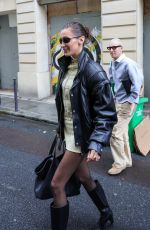 BELLA HADID Leaves a Fitting Session for YSL in Paris 09/23/2024