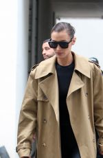 BELLA HADID Leaves Valentino Store in Paris 09/22/2024