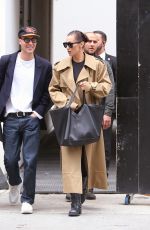 BELLA HADID Leaves Valentino Store in Paris 09/22/2024
