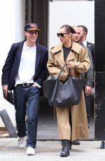BELLA HADID Leaves Valentino Store in Paris 09/22/2024