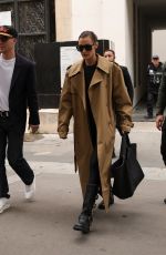 BELLA HADID Out and About in Paris 09/22/2024