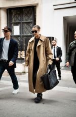 BELLA HADID Out and About in Paris 09/22/2024