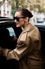 BELLA HADID Out and About in Paris 09/22/2024