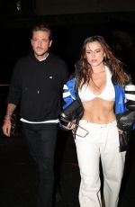 BELLA THORNE Arrives at Costes in Paris 09/27/2024