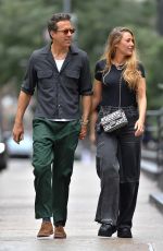 BLAKE LIVELY and Ryan Reynolds Out in New York 09/17/2024
