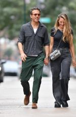 BLAKE LIVELY and Ryan Reynolds Out in New York 09/17/2024