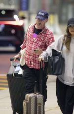 BRENDA SONG and Macaulay Culkin Arrives in Toronto 09/05/2024