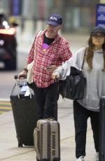 BRENDA SONG and Macaulay Culkin Arrives in Toronto 09/05/2024