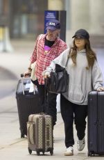 BRENDA SONG and Macaulay Culkin Arrives in Toronto 09/05/2024